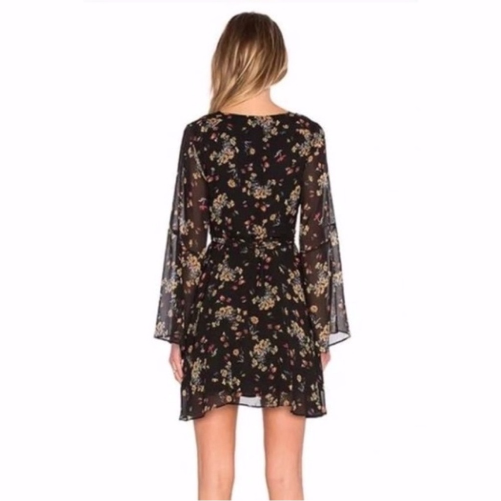Free People Lilou Dress Retro Black Small - Picture 3 of 7